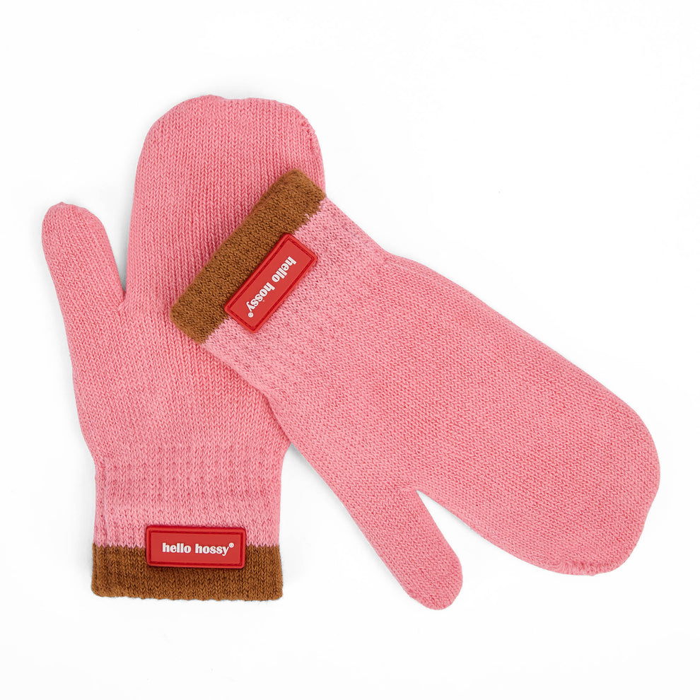 Photo de moufles hotty pink hello hossy 3 par Les Biscottes