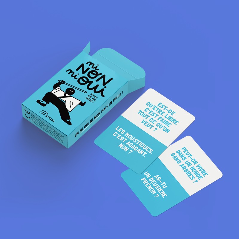 Jeu de Cartes "Ni Non Ni Oui" - Minus