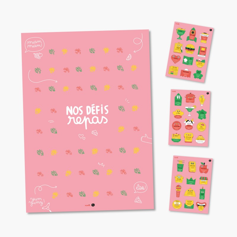 Photo de nos defis repas minus 2 par Les Biscottes