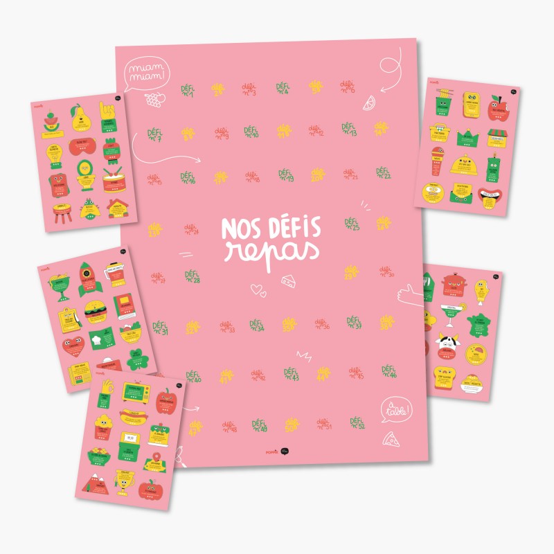 Photo de nos defis repas minus 4 par Les Biscottes