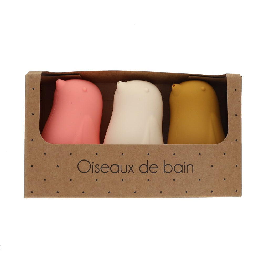 Jouets de Bain Oiseaux Rose - Petit Toi