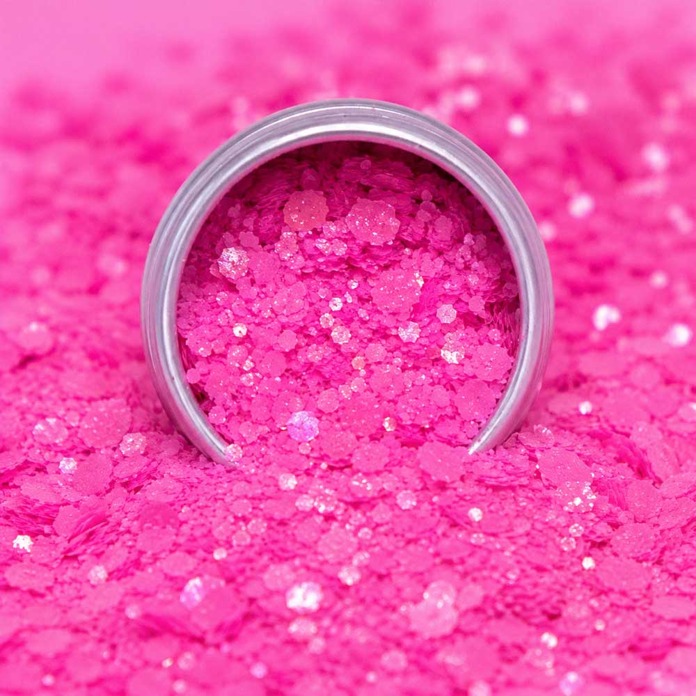 Paillettes Néon Rose - Si Si la Paillette
