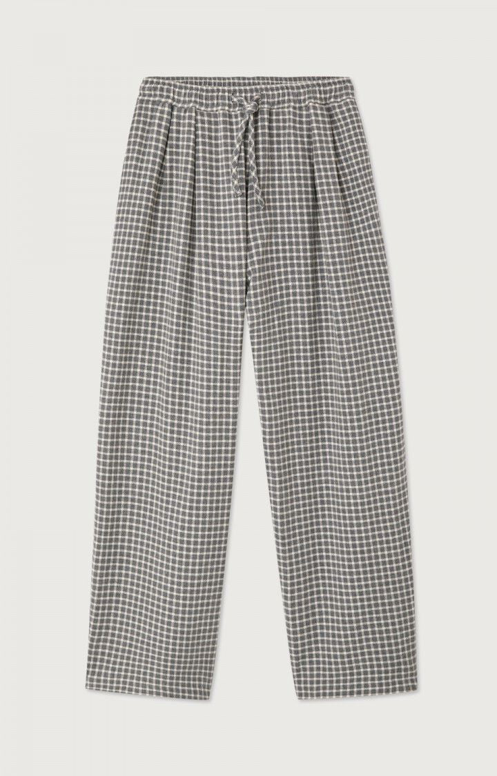 Pantalon Hoxcity Carreaux Brouillard - American Vintage