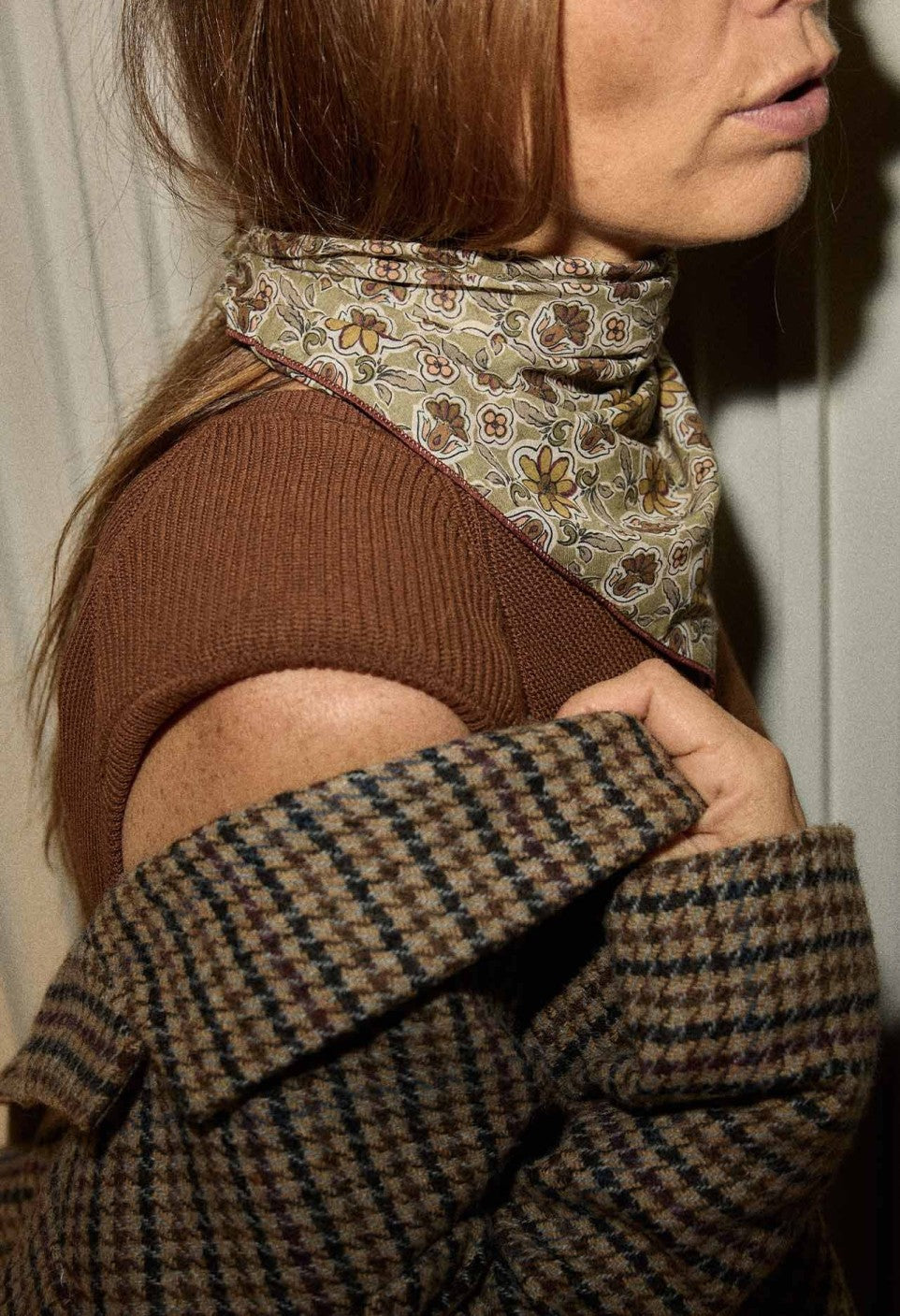 Petit Foulard Bijou Jade - Gabrielle Paris