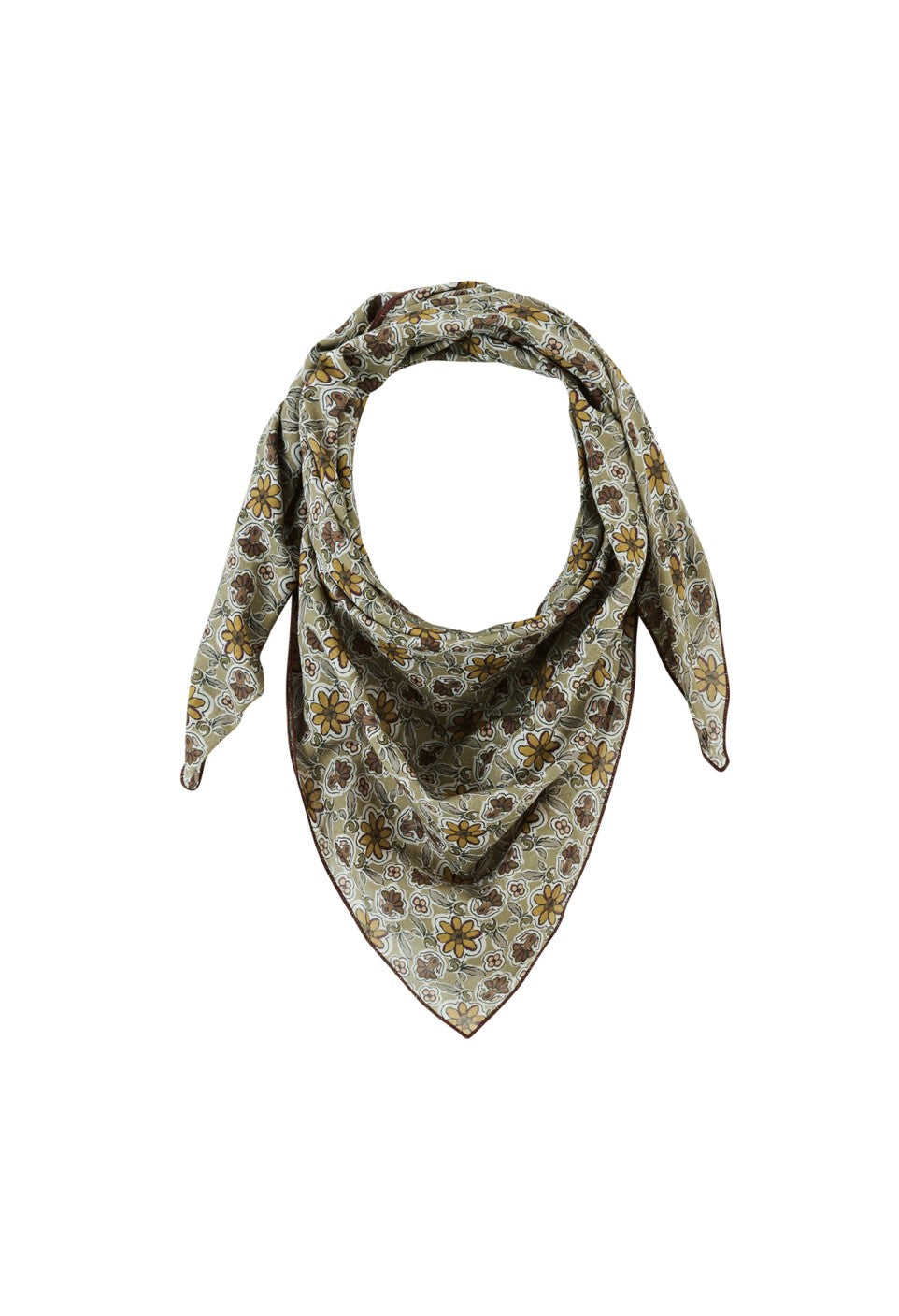 Petit Foulard Bijou Jade - Gabrielle Paris