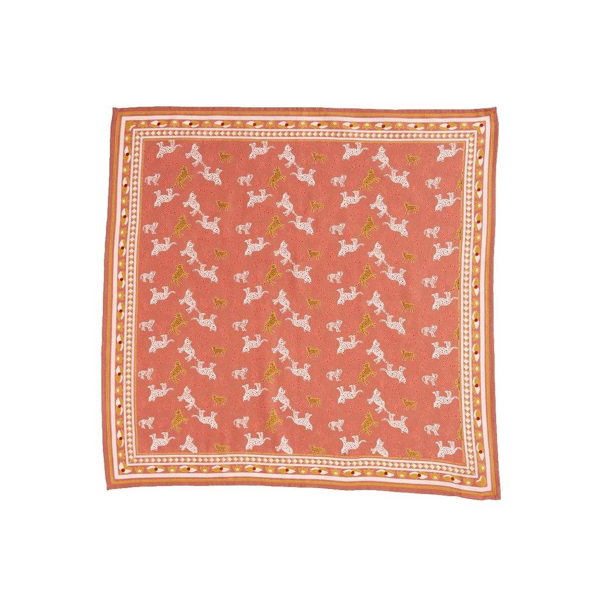 Petit Foulard Leopold Bois de Rose - Bonheur du Jour