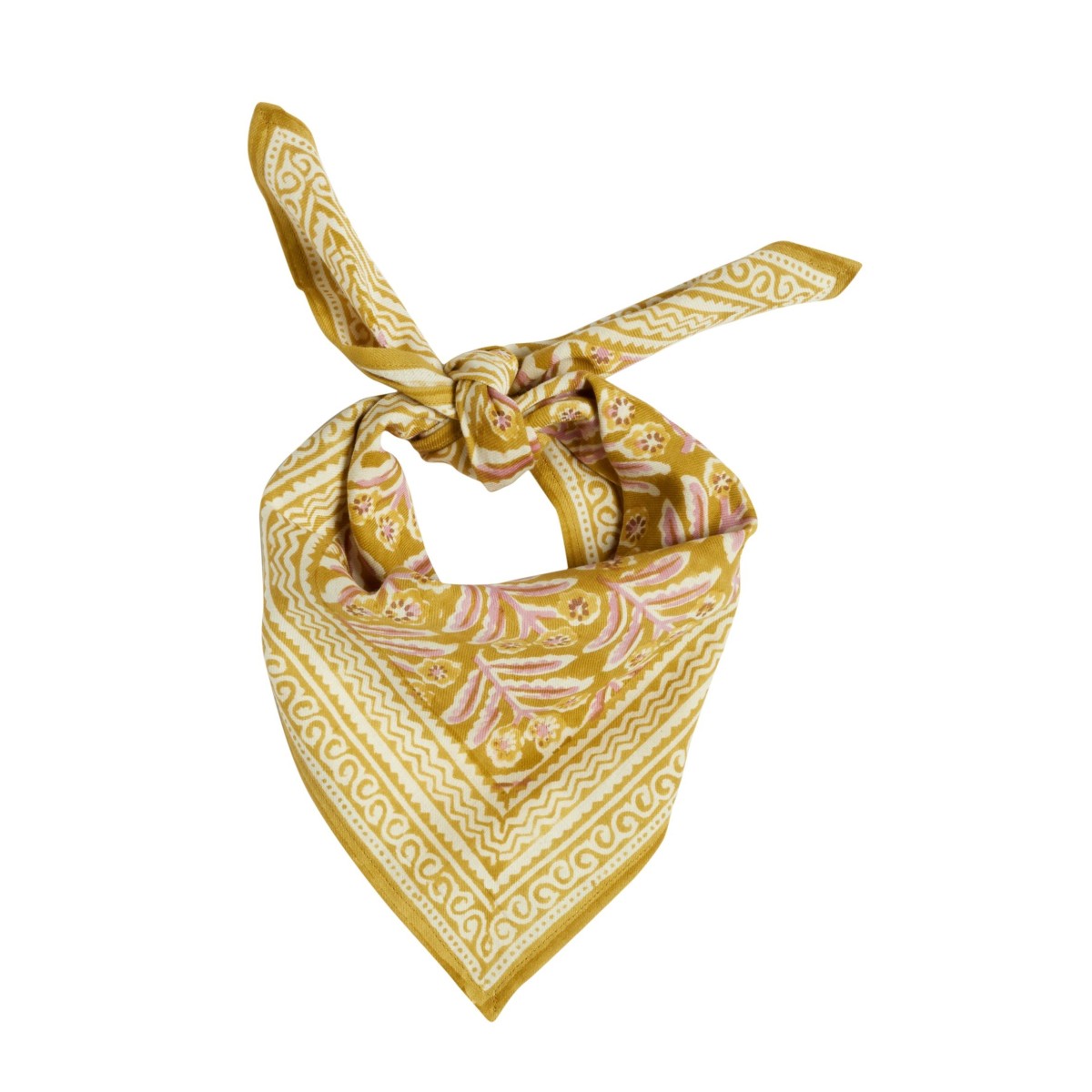 Petit Foulard Mahal Honey - Bonheur du Jour