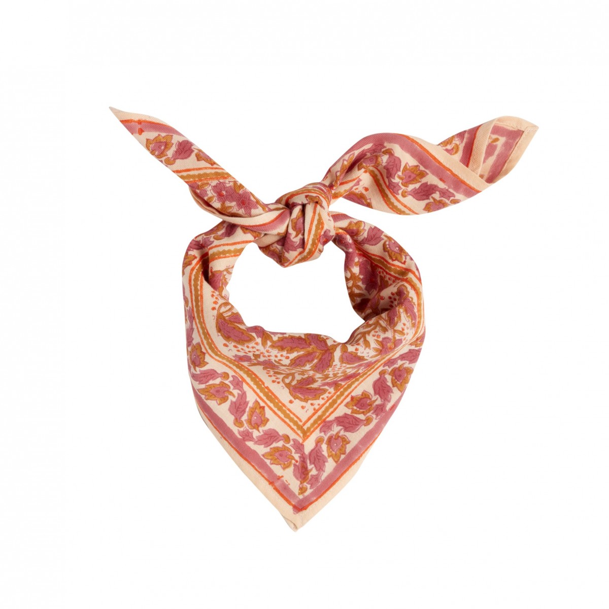 Petit Foulard Nalini Rose - Bonheur du Jour