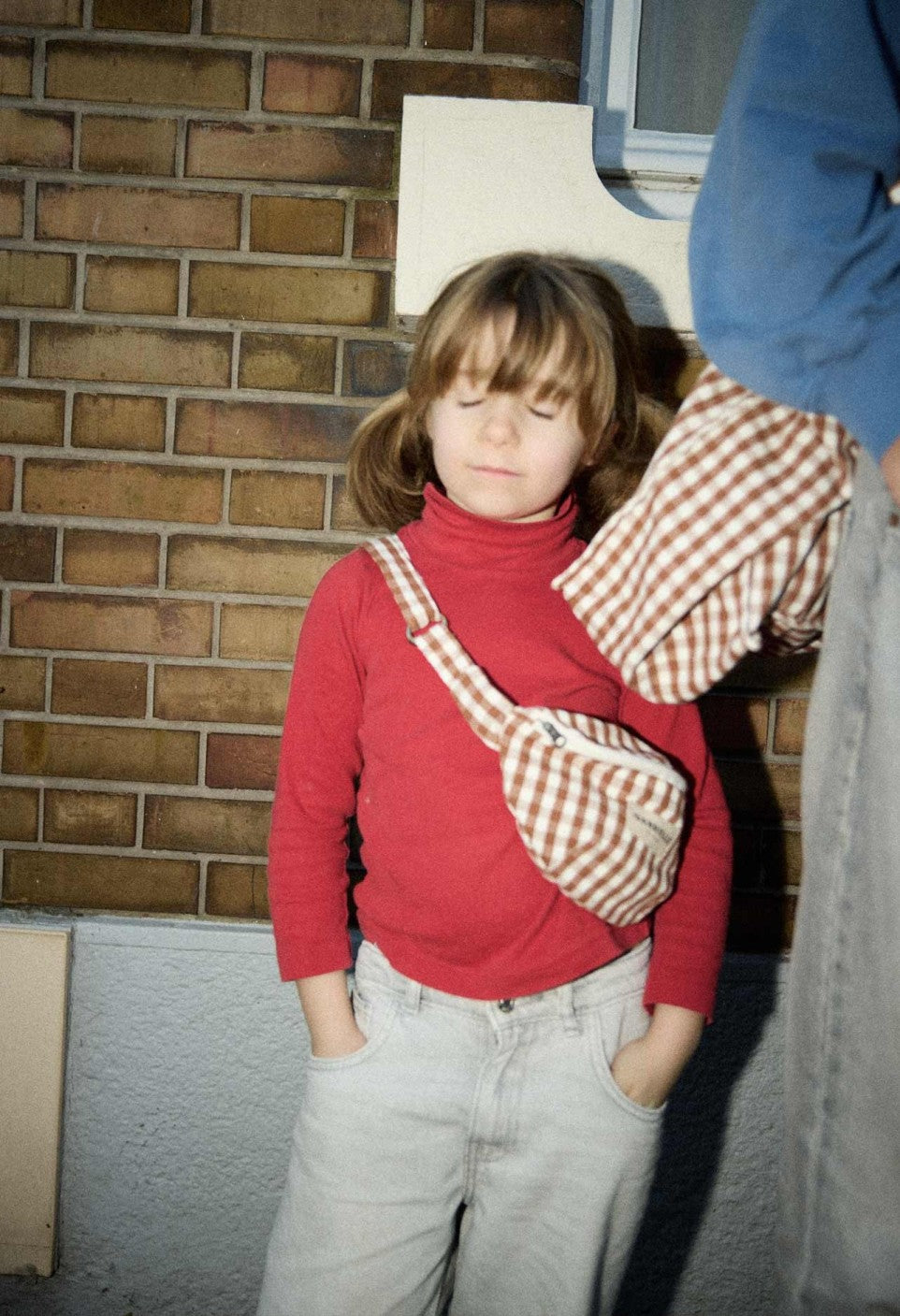 Banane Enfant Vichy Moka - Gabrielle Paris