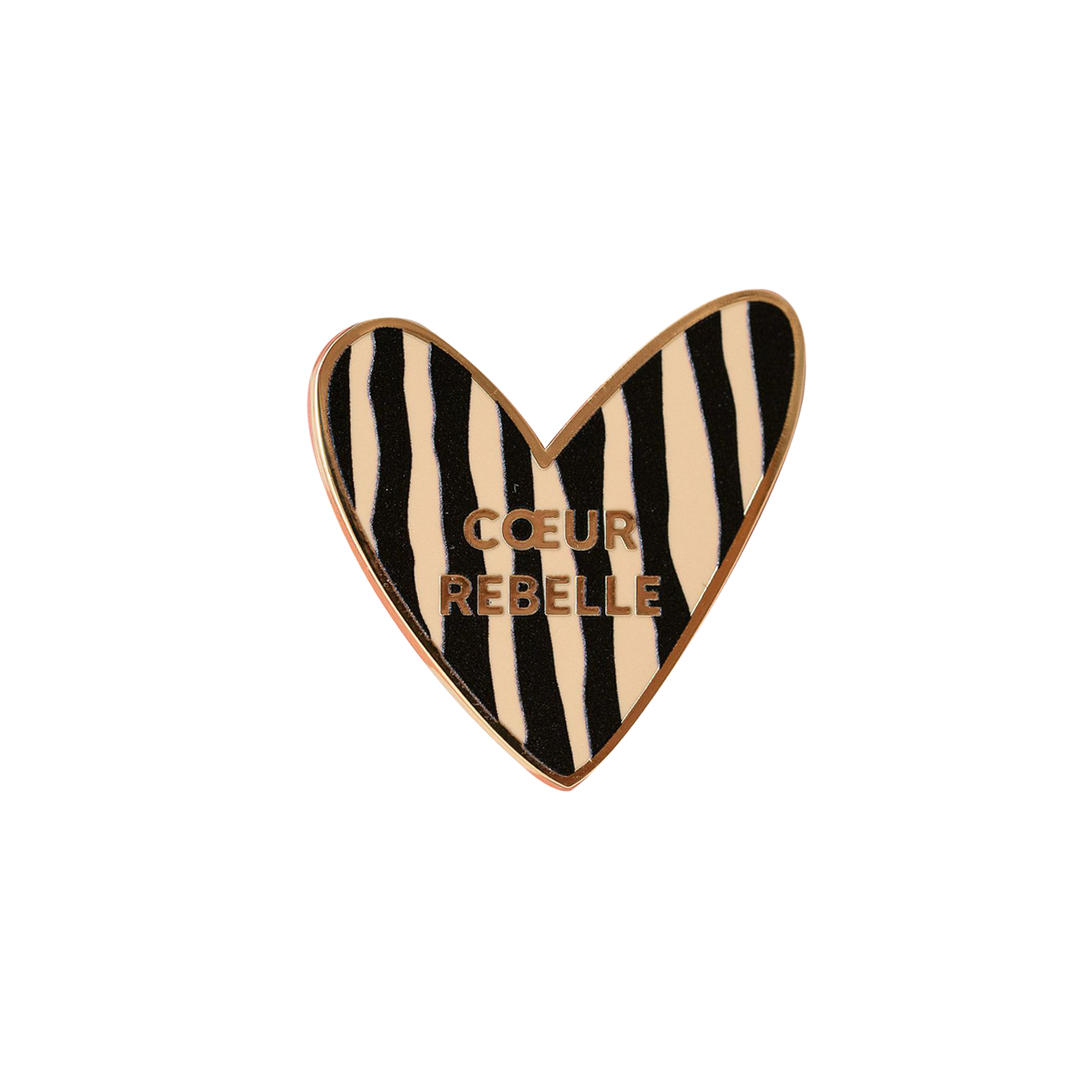 Pin's Cœur Rebelle - Zakuw