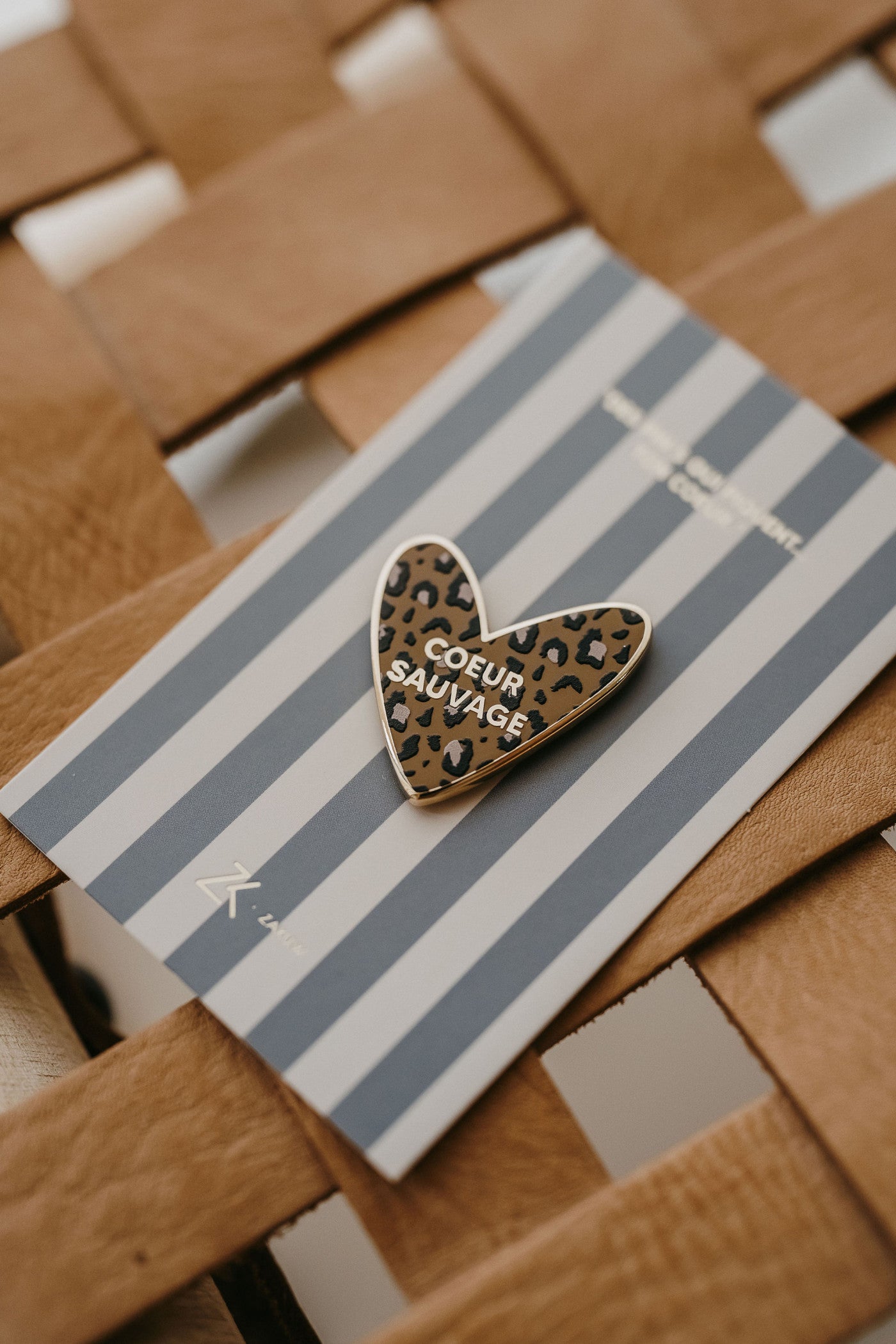 Pin's Cœur Sauvage - Zakuw