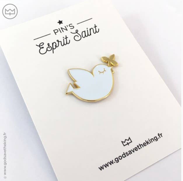 Pin's Colombe de la Paix - Godsavetheking