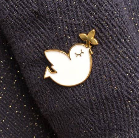 Pin's Colombe de la Paix - Godsavetheking