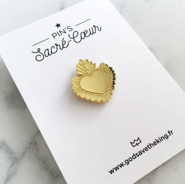Pin's Sacré-Cœur - Godsavetheking