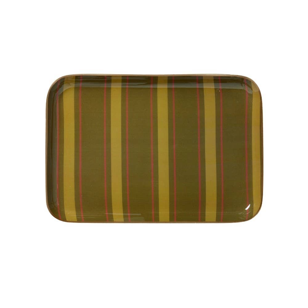Plateau Aperol Stripes Bronze - Bonheur du Jour