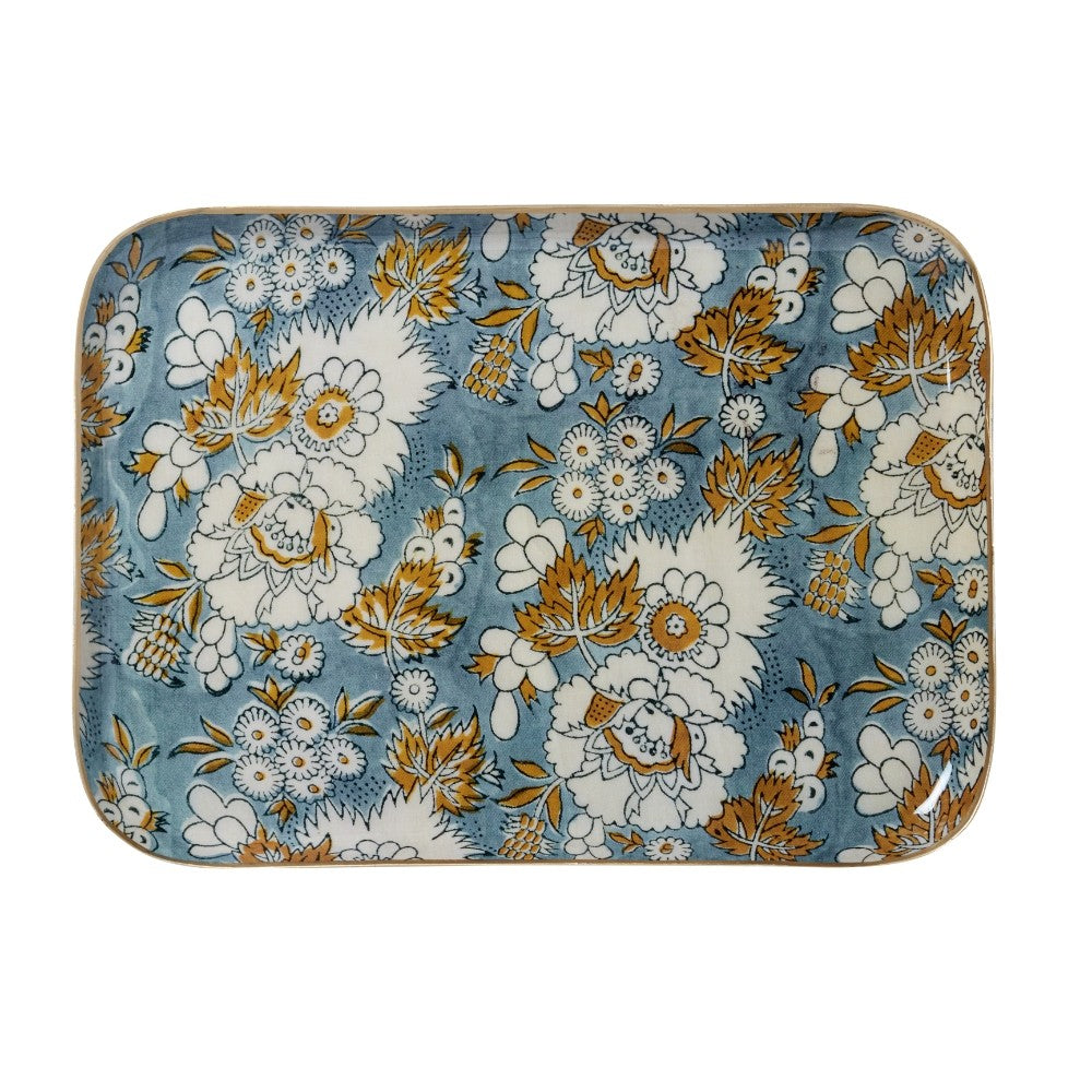 Plateau Guest Vishnu Blue - Bonheur du Jour