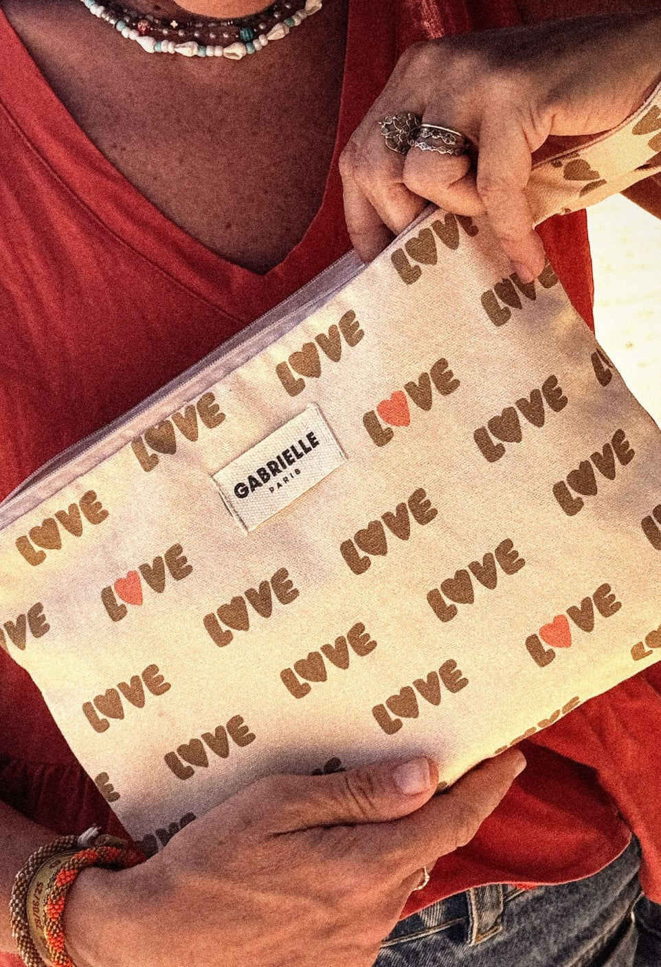 Pochette avec Anse Love - Gabrielle Paris