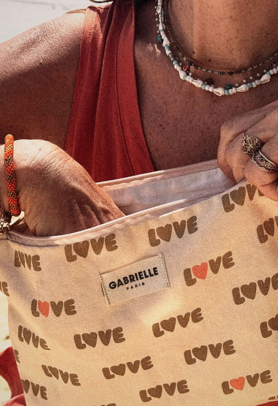 Pochette avec Anse Love - Gabrielle Paris