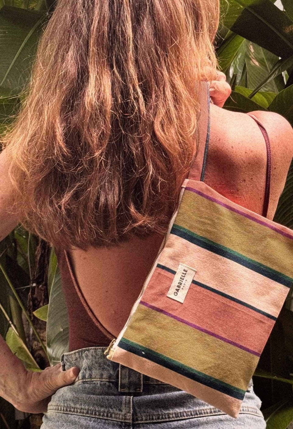 Pochette avec Anse Sand - Gabrielle Paris