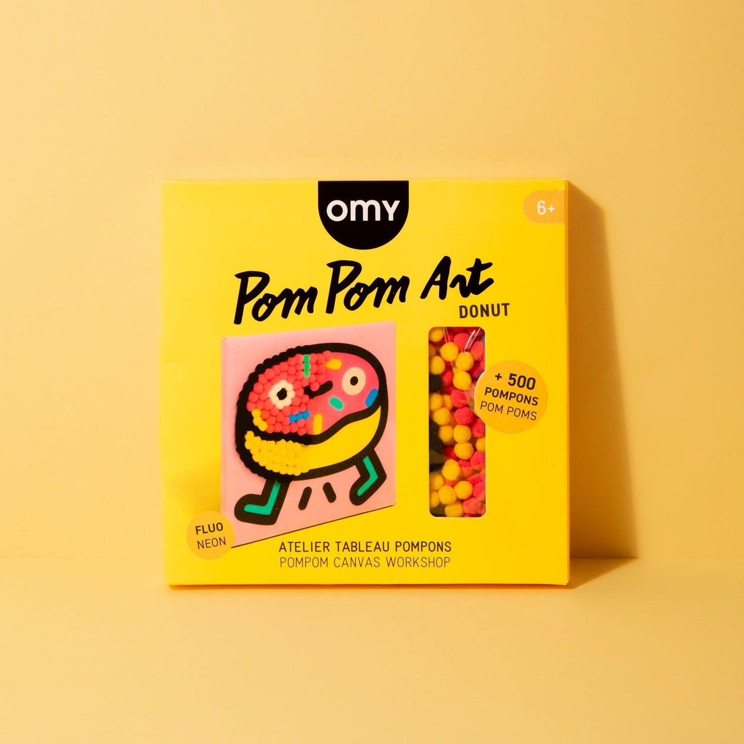 Pom Pom Art Donut - Omy