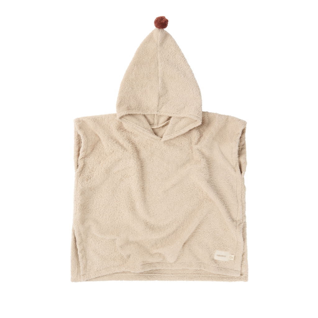 Poncho de Bain Almond - Nobodinoz