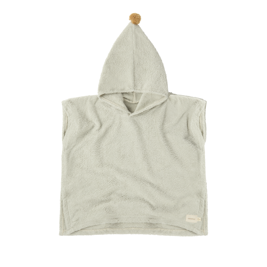 Poncho de Bain Sage Green - Nobodinoz