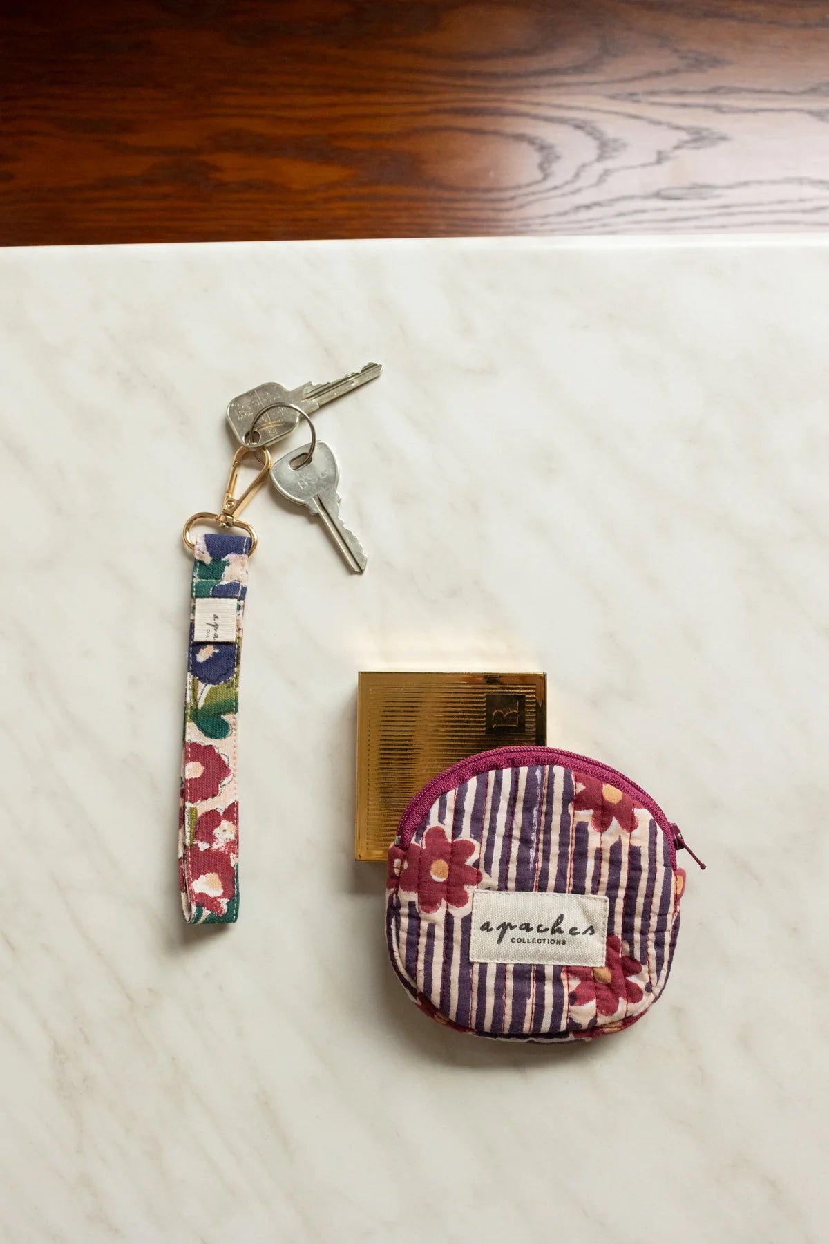 Porte-Clé Puja September Macadamia - Apaches Collections