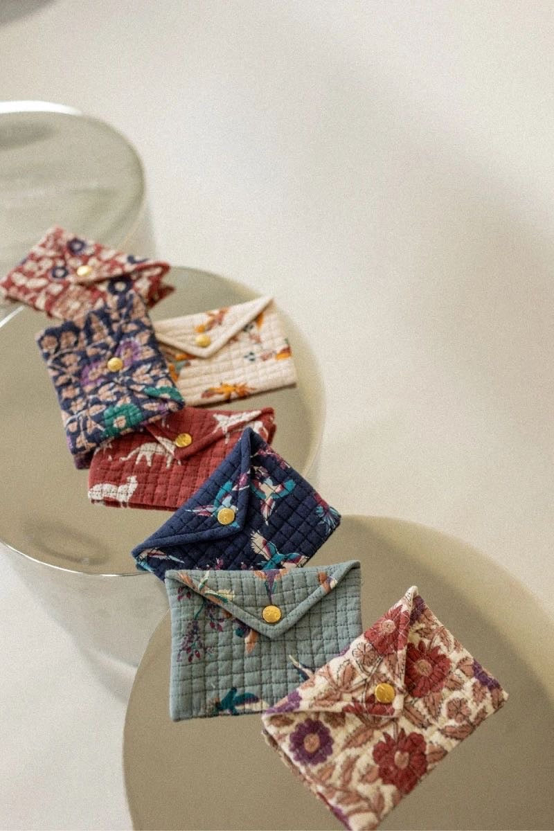 Porte Monnaie Cerisier Grey - Apaches Collections