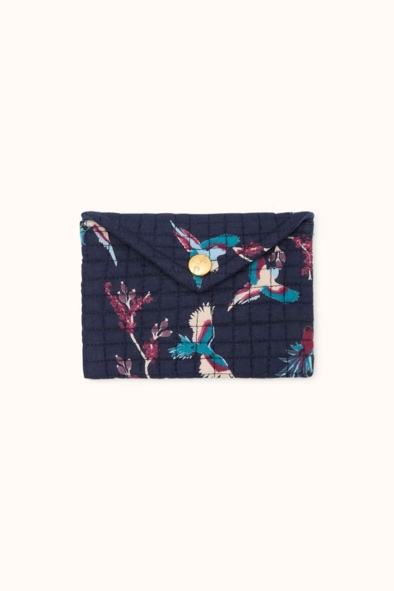 Porte Monnaie Cerisier Navy - Apaches Collections