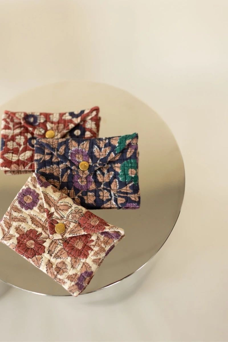 Porte Monnaie Cœur Macadamia Fire - Apaches Collections