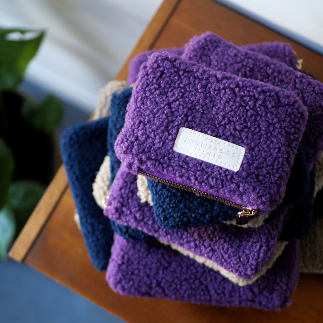 Porte Monnaie Sherpa - Gentil Coquelicot