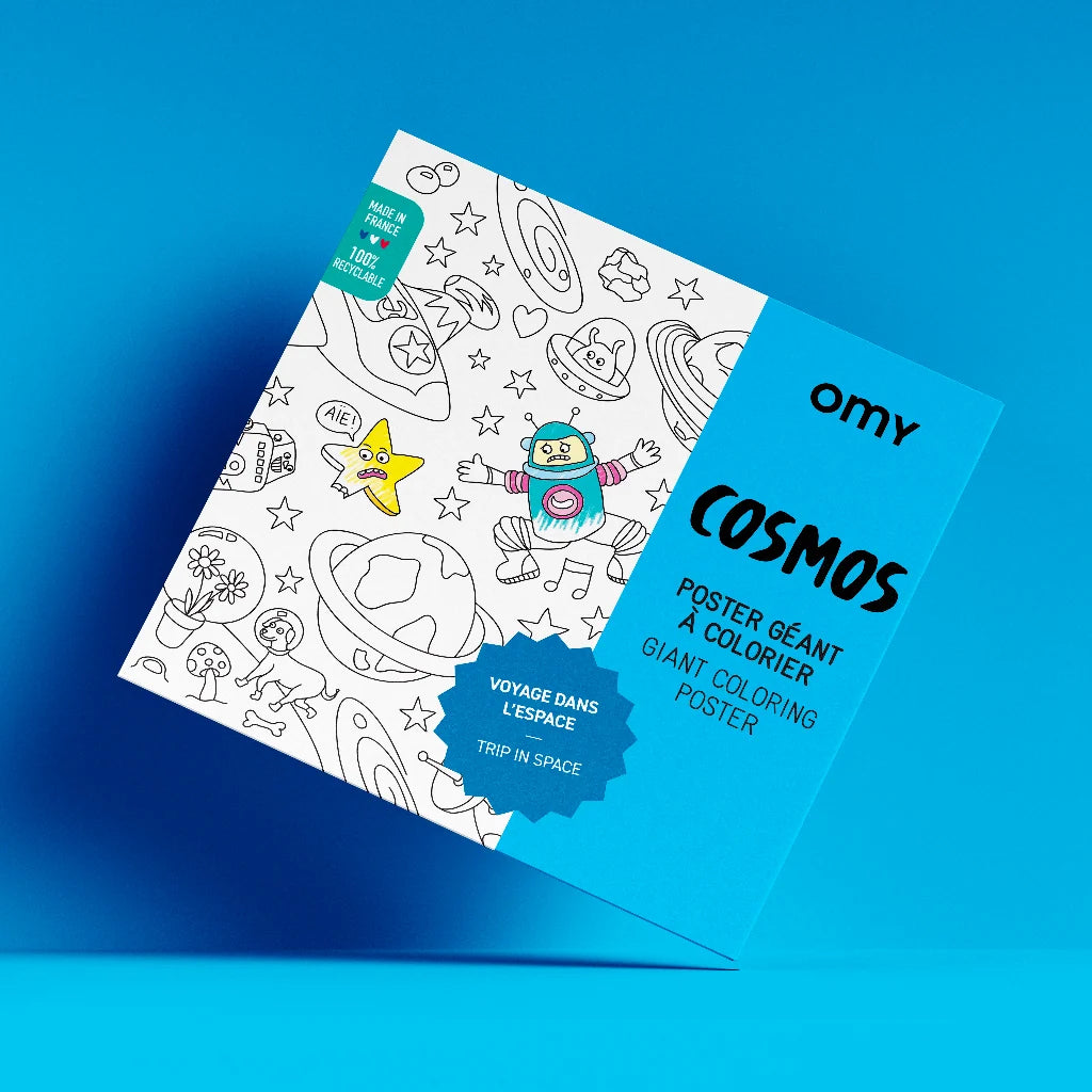 Poster à Colorier Cosmos - Omy