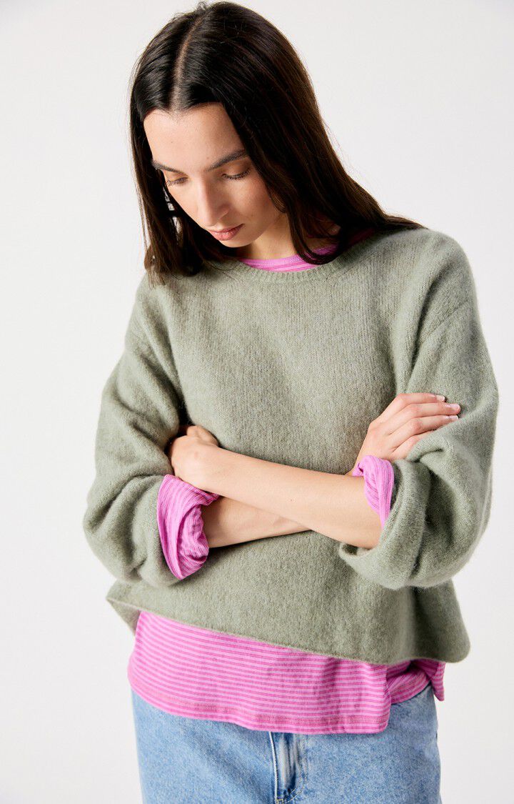 Pull Vitow Kaki Multichiné - American Vintage