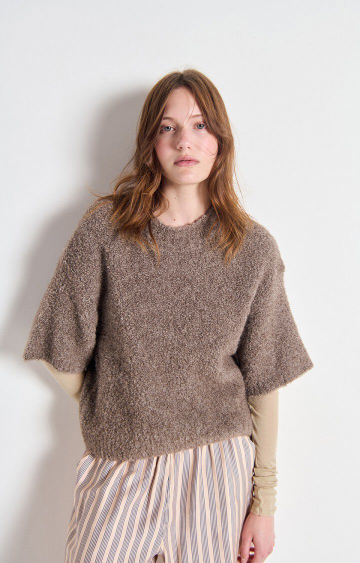 Pull Zolly Taupe Chiné - American Vintage