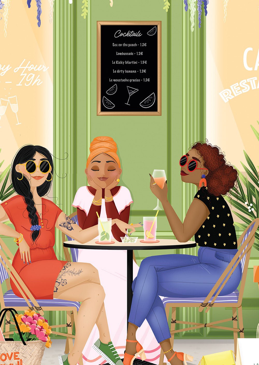 Puzzle 100 Pièces "Happy Hour" - Marie-Chantal