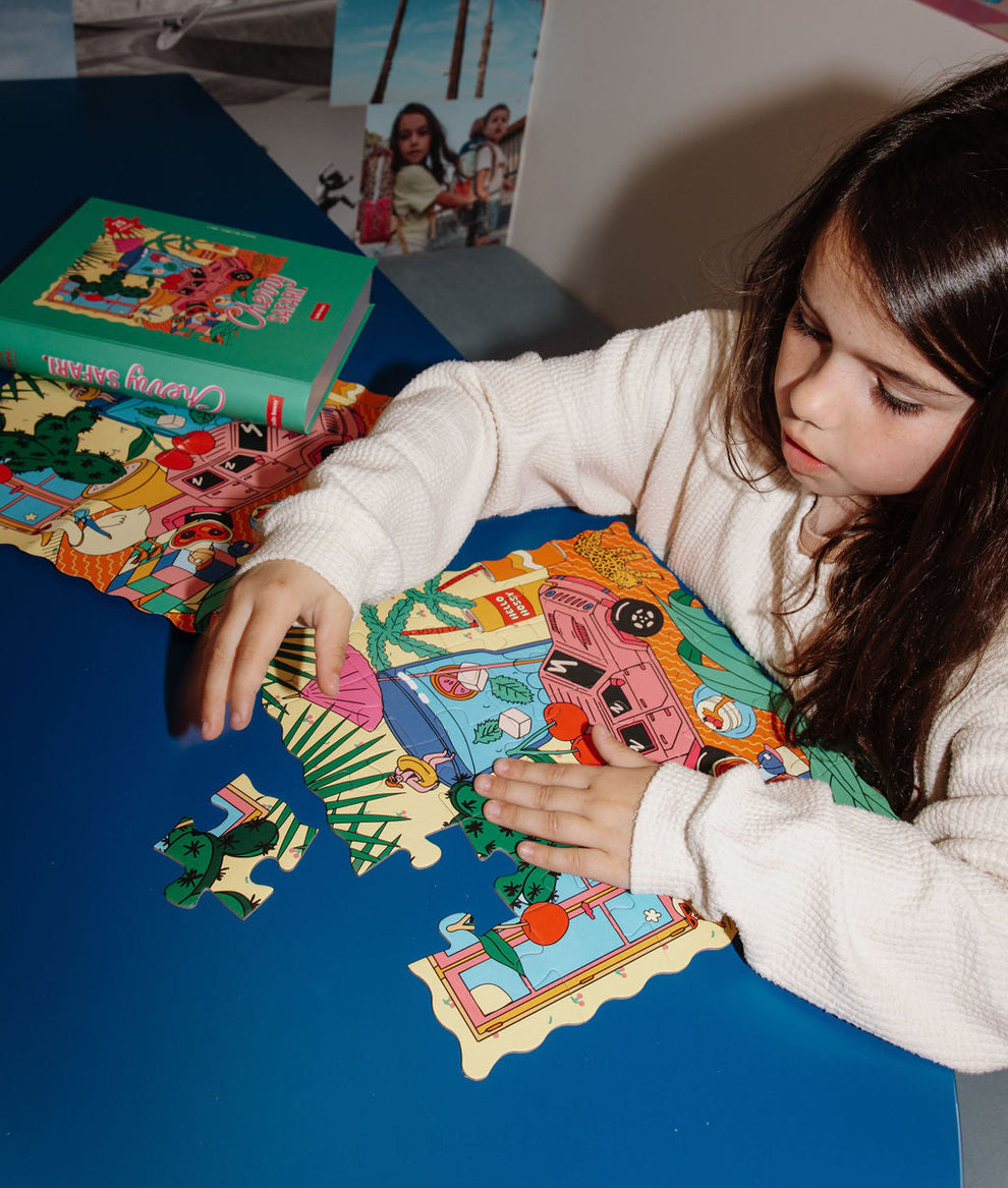 Puzzle Cherry Safari - Hello Hossy