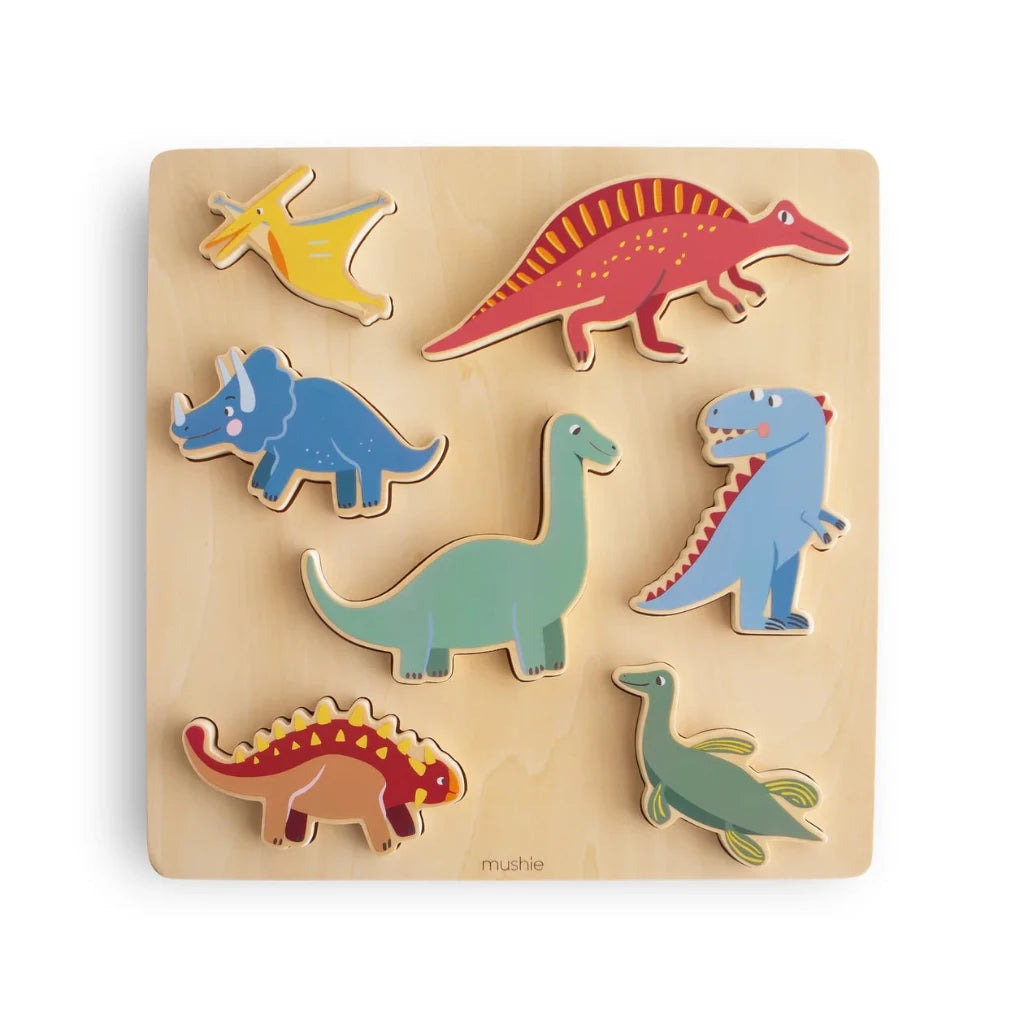 Puzzle Dino - Mushie