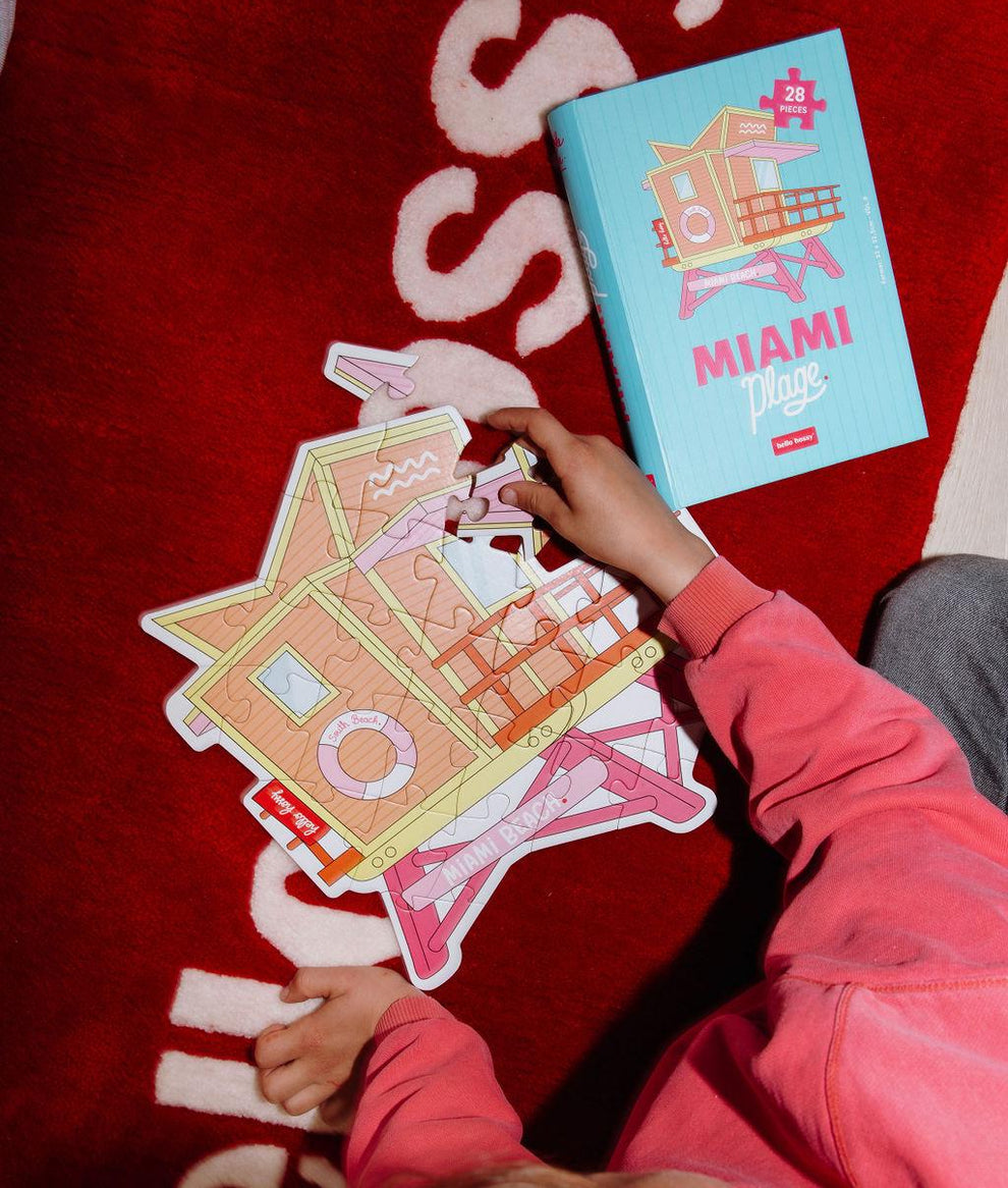 Puzzle Miami Plage - Hello Hossy