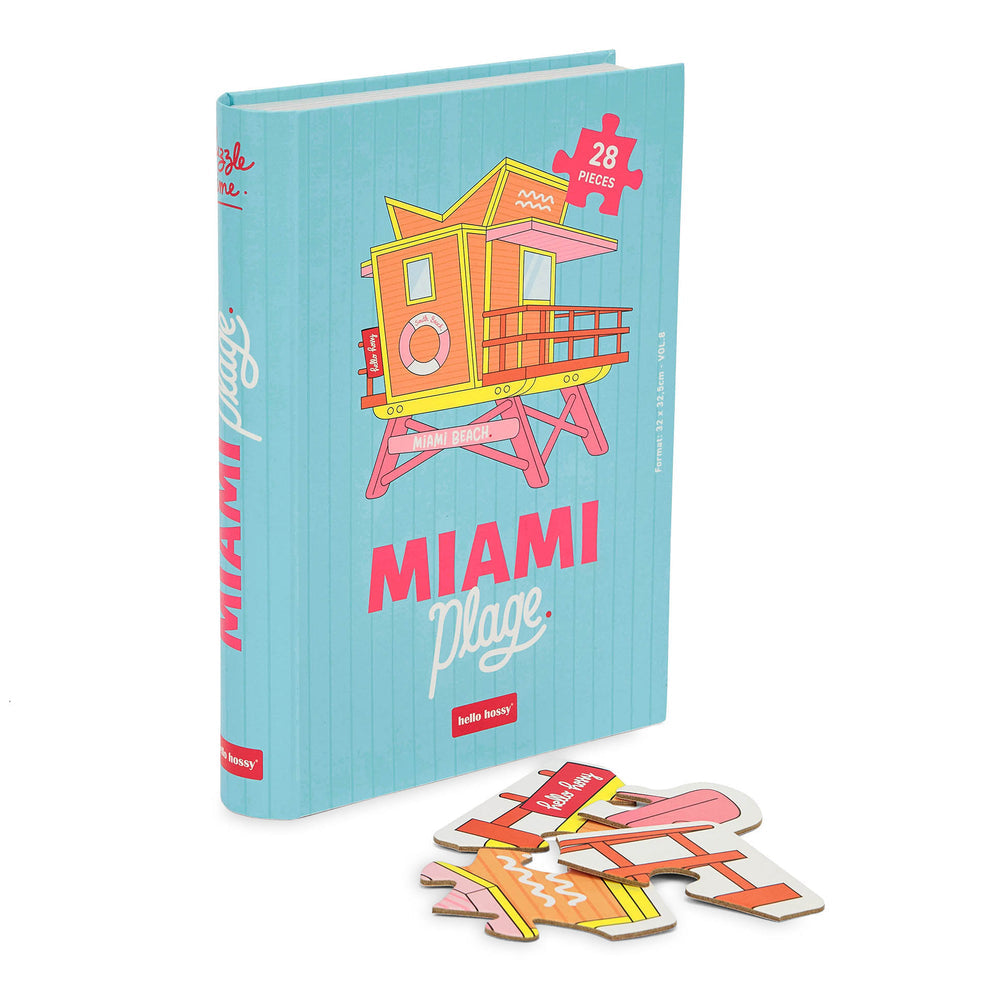 Puzzle Miami Plage - Hello Hossy