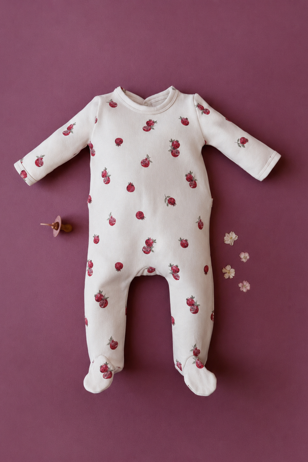 Pyjama Chubby Écru Grenades - Studio Bohème