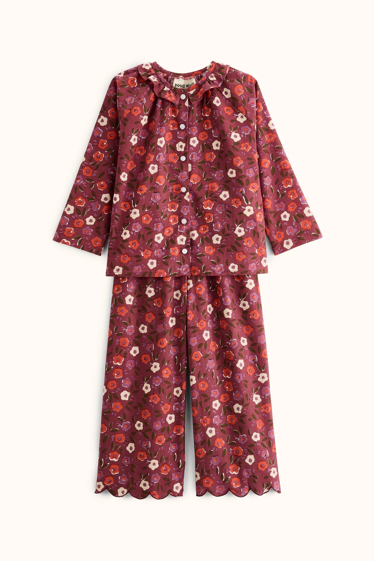Pyjama Dunai Lison Cabernet - Apaches Collections