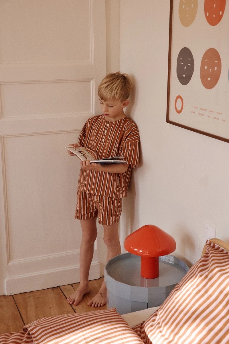 Pyjama Prial Carrelet Brown - Apaches Collections