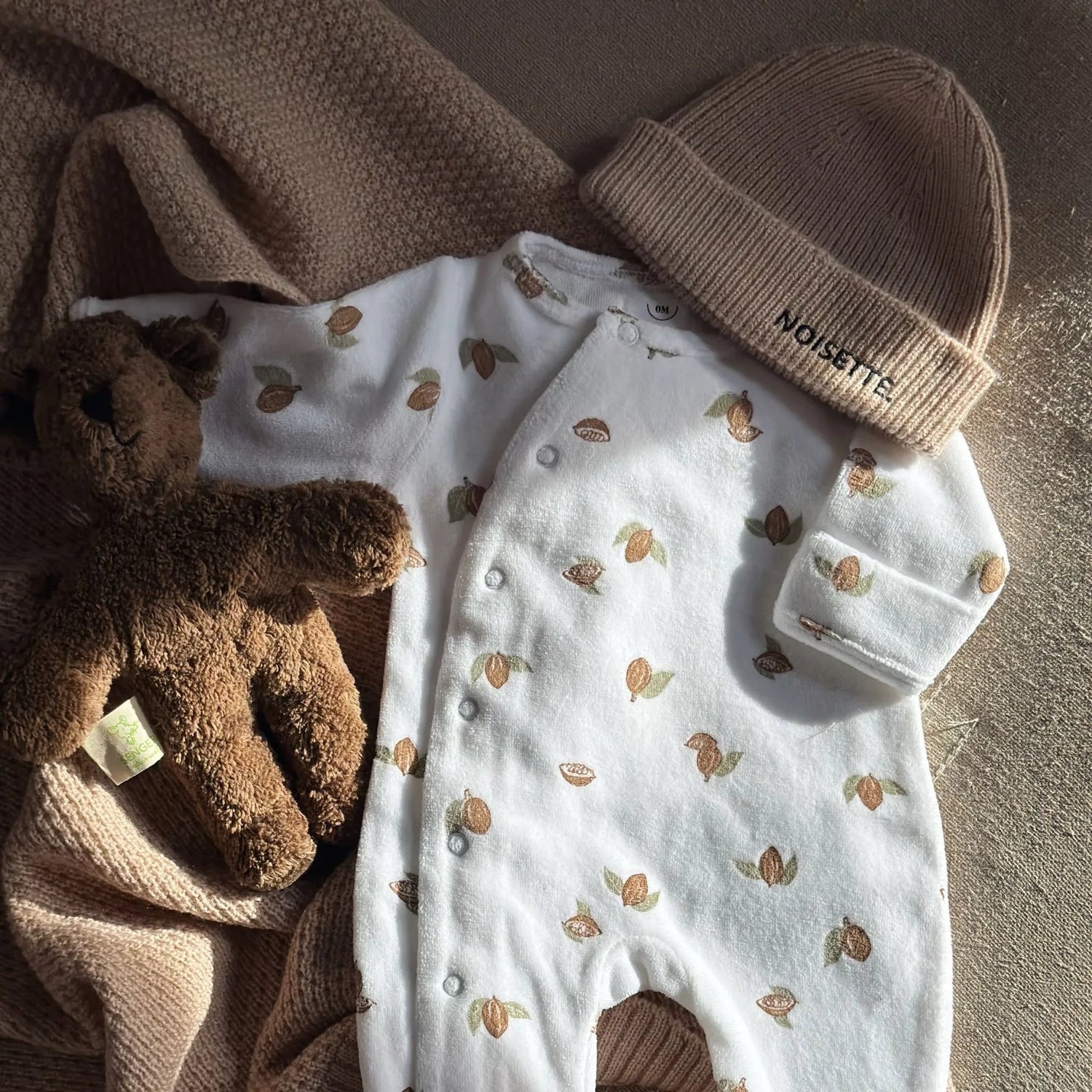 Pyjama Bébé Velours Tonka - Bonjour Little