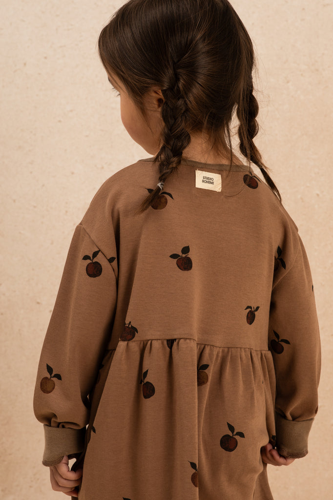 Robe Hoy Chocolat Pommes - Studio Bohème