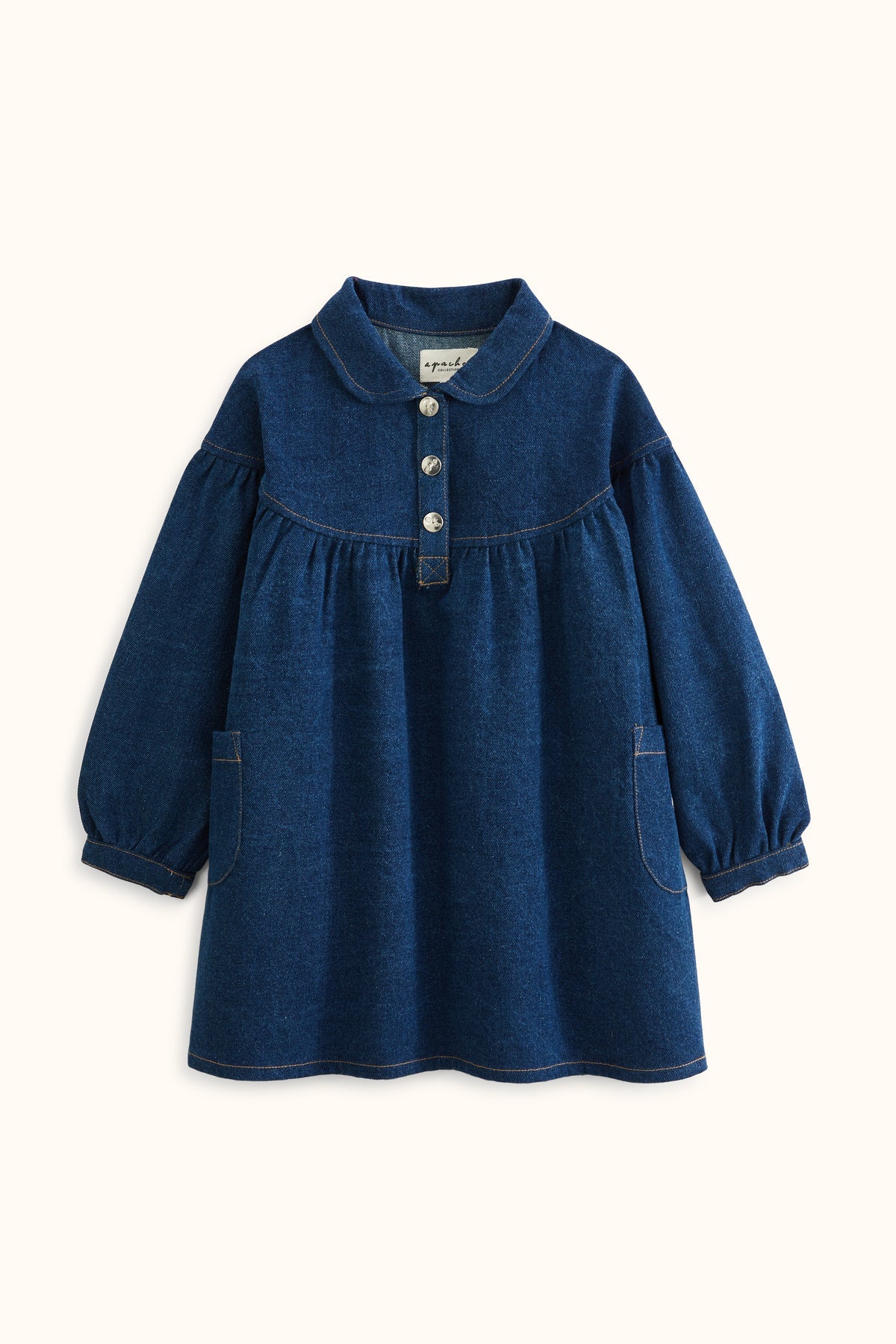 Robe Rupan Denim Foncé - Apaches Collections