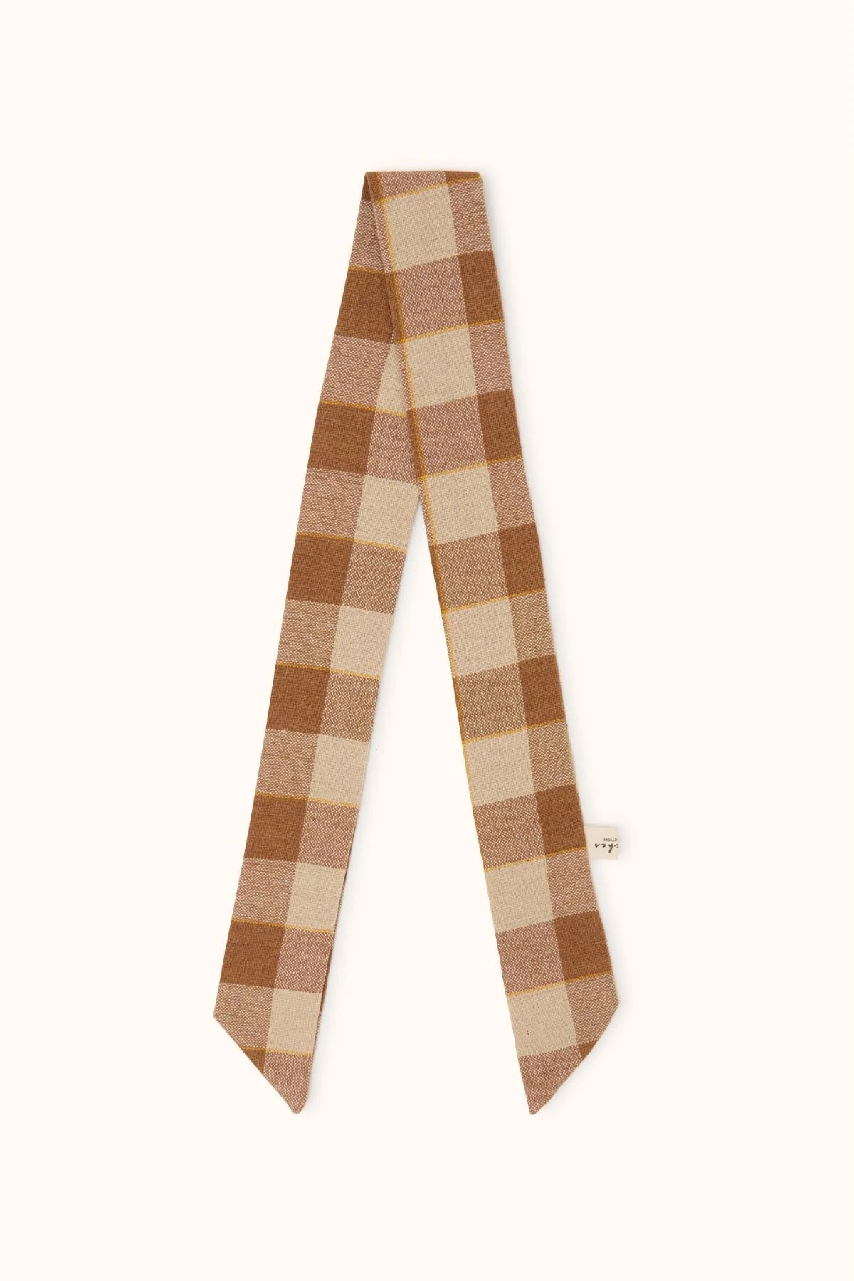 Ruban Nisha Khadi Caramel - Apaches Collections