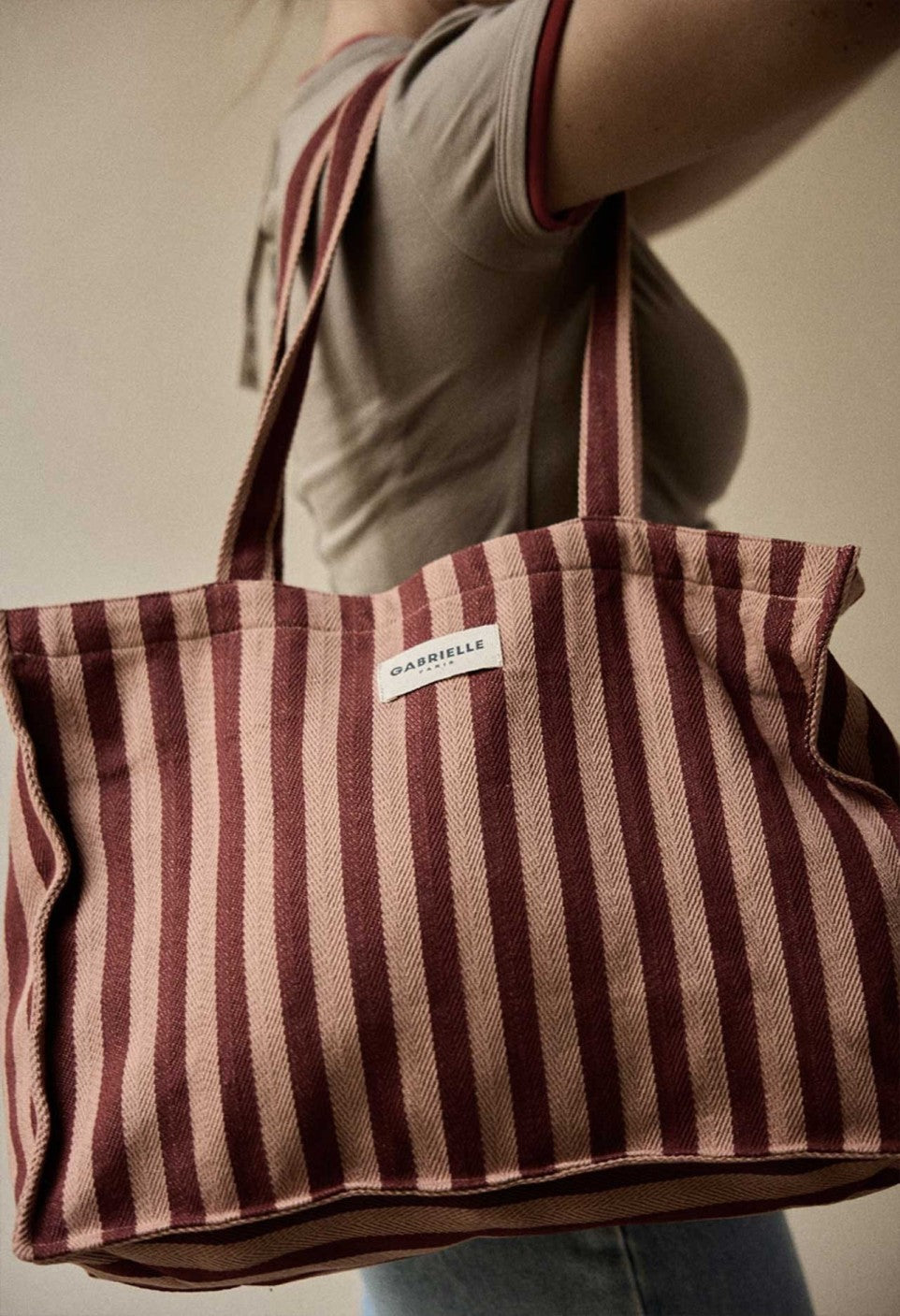 Sac 24h Rayures Garance - Gabrielle Paris
