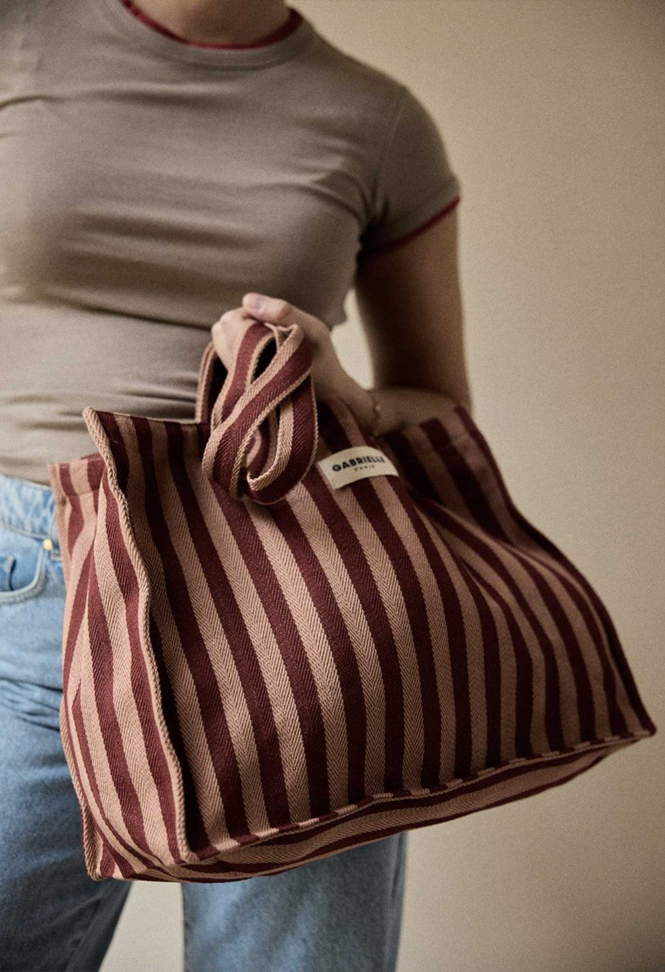 Sac 24h Rayures Garance - Gabrielle Paris