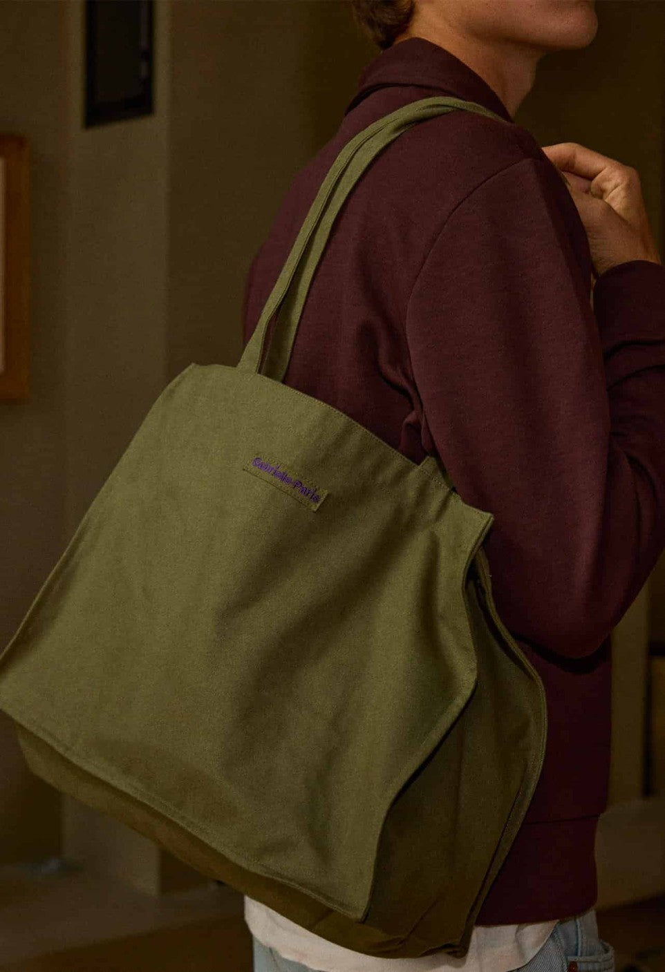 Sac 24H Uni Kaki - Gabrielle Paris