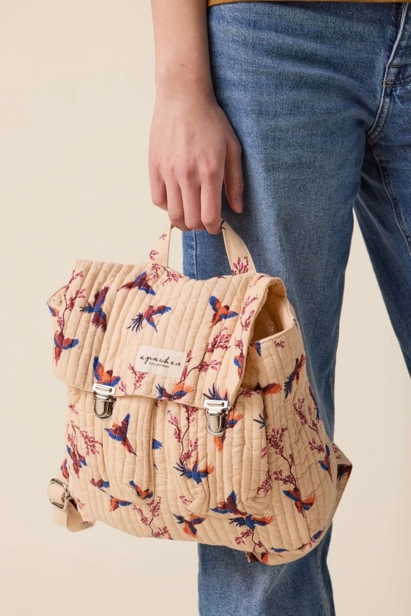 Sac à Dos Suji Cerisier Macadamia Dahlia - Apaches Collections